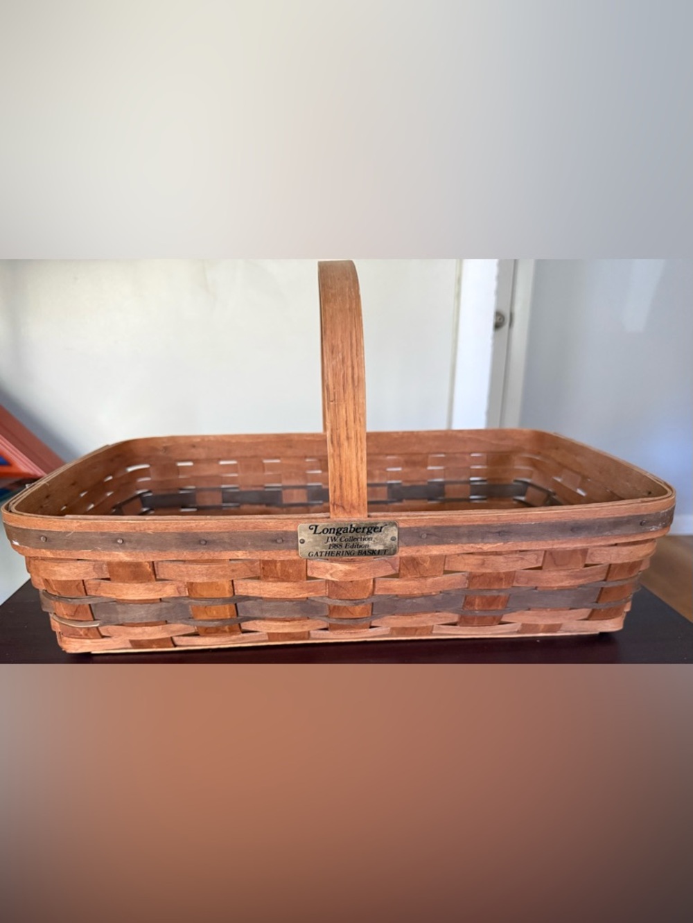 Longaberger J.W. Collection 1988 Edition Gathering Basket